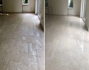 Woonkamer voor / na